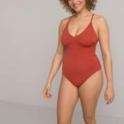 Maillot de bain 1 pièce ballerine, maille piquée