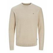 Pull col rond coton