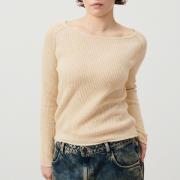 Pull manches longues col bateau FALIDAY