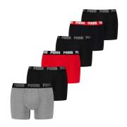 Lot de 6 boxers unis Everyday