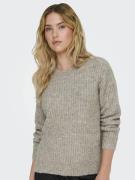 Pull en maille mousseuse, col rond