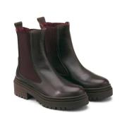 Boots chelsea en cuir