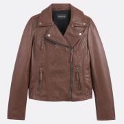 Blouson motard en cuir CLIPS