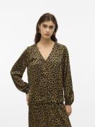 Blouse imprimée col V