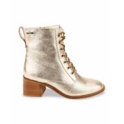 Bottines lacées en cuir Fifi