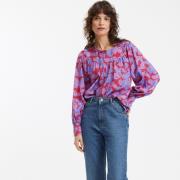 Chemisier oversize en viscose, imprimé floral