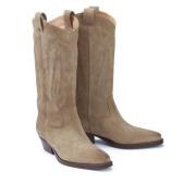 Bottes santiags en cuir Delea