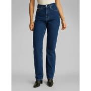 Jean droit taille haute