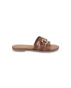 Mules en cuir Hamia