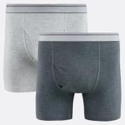 Lot de 2 boxers unis chinés