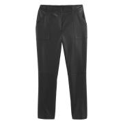 Pantalon droit en simili