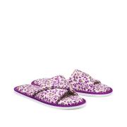 Chaussons d'intérieur imprimés