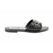 Mules en cuir Kick Diwana