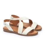 Sandales plates en cuir Formentera