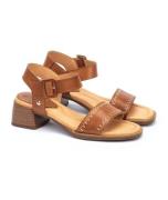 Sandales à talon cuir Oliva, fabriquées en Europe