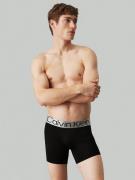 Lot de 3 boxers longs steel microfibre