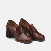 Mocassins à talons Pilar, cuir
