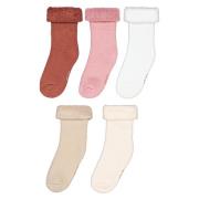 Lot de 5 paires de chaussettes maille bouclette