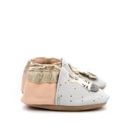 Chaussons cuir Cute Zebra