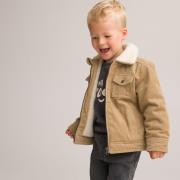 Veste en velours doublée en sherpa