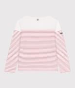 T-shirt marinière en coton manches longues