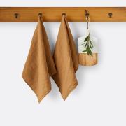 Lot de 2 torchons lin lavé Victorine