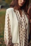 Gilet en tricot col V sans manches MARVIA