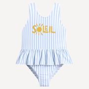 Maillot de bain 1 pièce à rayures 12 mois-5 ans