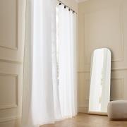 Rideau en lin lavé anneaux, Private