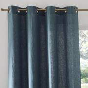 Rideau lin lavé à œillets Onega