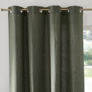 Rideau lin lavé à œillets Onega