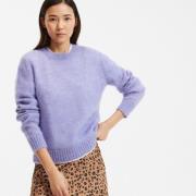 Pull col rond en grosse maille