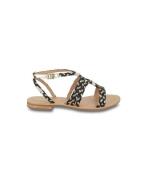 Sandales plates en cuir Hombline