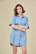 Robe chemise courte