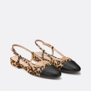 Ballerines slingback en cuir Belinda-L