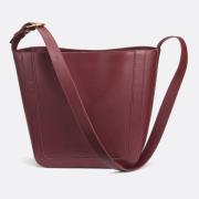 Sac cabas en cuir lisse, Signature SOLENE