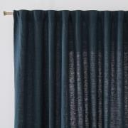 Rideau lin finition galon fronceur, Elba