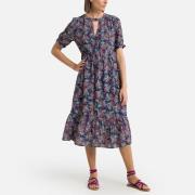 Robe imprimée manches courtes