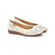 Ballerines ultra souples en cuir ajouré Alcoi