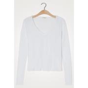 Tee shirt col v manches longues SONOMA