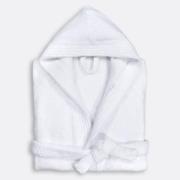 Peignoir capuche éponge bouclette 450 g/m2, Haxel