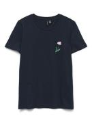 T-shirt col rond imprimé