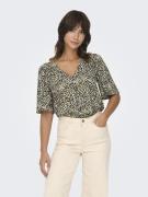 Blouse imprimée, col V