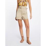 Short taille haute ceinturé