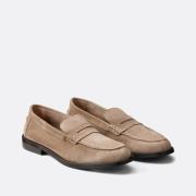 Mocassins en cuir suédé Signature
