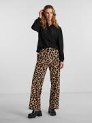 Pantalon léopard, taille haute