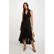 Robe midi fluide