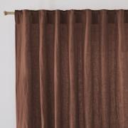 Rideau lin lavé pattes cachées, Onega