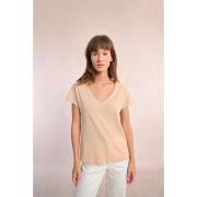 T-shirt manches courtes col V