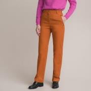 Pantalon, satin de coton stretch